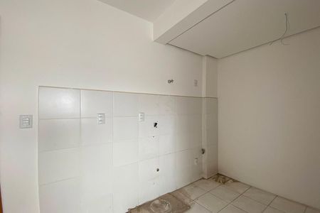Cozinha de apartamento para alugar com 1 quarto, 34m² em Centro, São Leopoldo