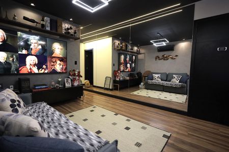 Sala de apartamento à venda com 2 quartos, 49m² em Vila Leopoldina, Santo André