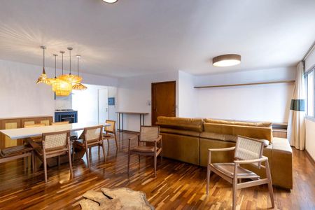 Sala de apartamento para alugar com 3 quartos, 130m² em Santa Cecilia, São Paulo