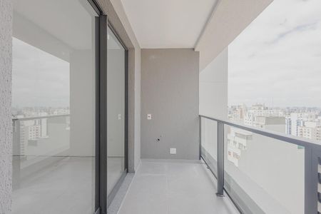 Varanda de kitnet/studio à venda com 1 quarto, 27m² em Pinheiros, São Paulo