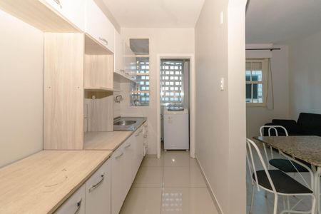 Cozinha de apartamento para alugar com 1 quarto, 42m² em Petrópolis, Porto Alegre
