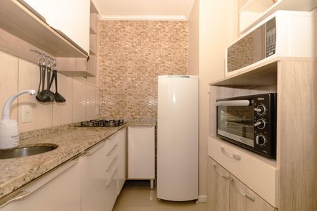 Cozinha de kitnet/studio para alugar com 1 quarto, 38m² em Cidade Baixa, Porto Alegre