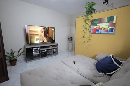 Sala de apartamento à venda com 2 quartos, 62m² em Vila Homero Thon, Santo André