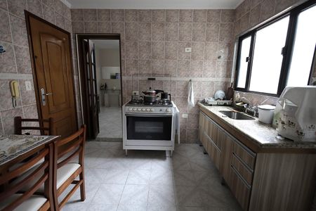 Cozinha de apartamento à venda com 2 quartos, 62m² em Vila Homero Thon, Santo André