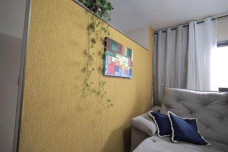 Sala de apartamento à venda com 2 quartos, 62m² em Vila Homero Thon, Santo André