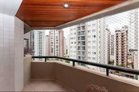 Varanda da Sala de apartamento para alugar com 4 quartos, 105m² em Perdizes, São Paulo