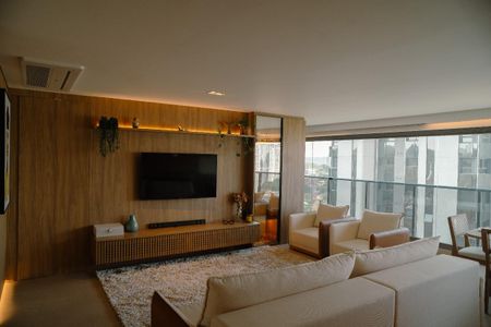 Sala de apartamento à venda com 3 quartos, 142m² em Fonte do Morumbi, São Paulo