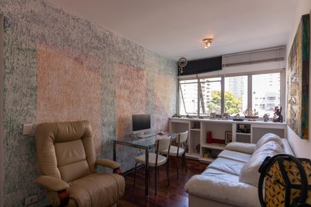 Sala de apartamento para alugar com 2 quartos, 50m² em Moema, São Paulo