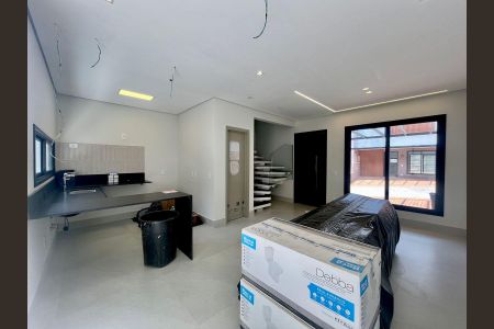 Sala de casa de condomínio à venda com 4 quartos, 158m² em Parque Taquaral, Campinas