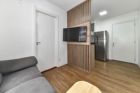 Sala de apartamento para alugar com 2 quartos, 34m² em Santo Amaro, São Paulo
