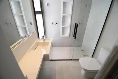 Casa de condomínio à venda com 158m², 3 quartos e 2 vagasBanheiro 1 - Suíte