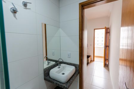 Banheiro de apartamento para alugar com 1 quarto, 14m² em Vila Sao Pedro, Santo André
