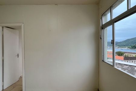 Sala de apartamento para alugar com 1 quarto, 50m² em Ponta da Praia, Santos