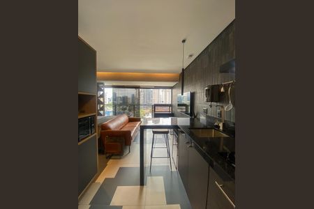 Estúdio de kitnet/studio para alugar com 1 quarto, 30m² em Jardim das Acacias, São Paulo