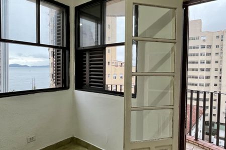 Quarto de apartamento para alugar com 1 quarto, 69m² em Ponta da Praia, Santos