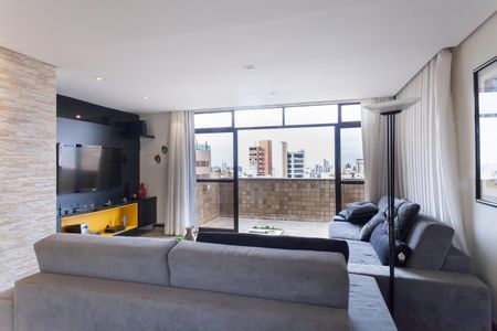 Apartamento à venda com 318m², 5 quartos e 3 vagas Apartamento à venda com 318m², 5 quartos e 3 vagasSala de TV - cobertura