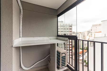 Varanda do Studio de kitnet/studio para alugar com 1 quarto, 28m² em Vila Buarque, São Paulo