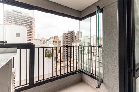 Varanda do Studio de kitnet/studio para alugar com 1 quarto, 28m² em Vila Buarque, São Paulo