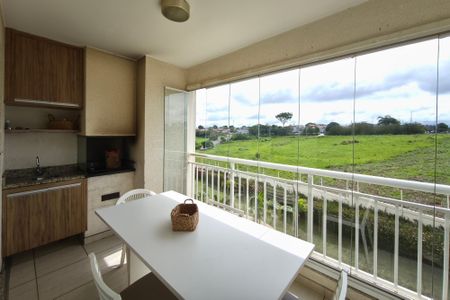 Varanda Gourmet de apartamento à venda com 4 quartos, 136m² em Parque Prado, Campinas