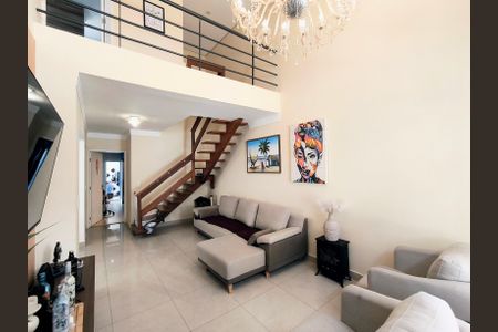 Sala de casa de condomínio à venda com 3 quartos, 145m² em Jardim Colonial, Jundiaí