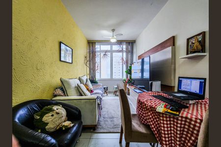 Sala de apartamento para alugar com 2 quartos, 95m² em Guilhermina, Praia Grande