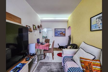 Sala de apartamento para alugar com 2 quartos, 95m² em Guilhermina, Praia Grande