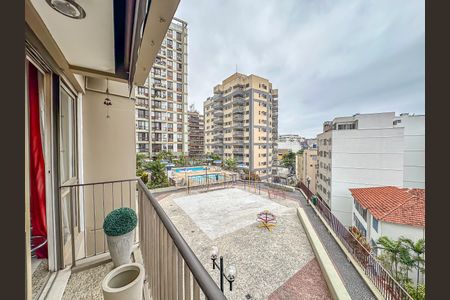Varanda de apartamento para alugar com 3 quartos, 100m² em Botafogo, Rio de Janeiro