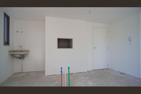 Studio à venda com 51m², 1 quarto e 1 vagaKitnet/ churrasqueira/ lavanderia 