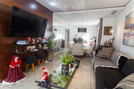sala de apartamento à venda com 4 quartos, 195m² em Sion, Belo Horizonte