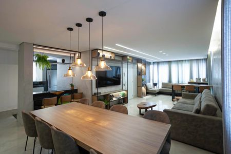 Sala de apartamento à venda com 4 quartos, 158m² em Castelo, Belo Horizonte