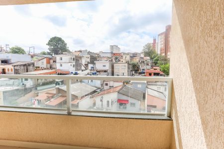 Apartamento à venda com 44m², 2 quartos e sem vagaVaranda da sala 