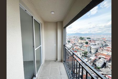 Varanda da Sala de apartamento para alugar com 3 quartos, 60m² em Vila Hebe, São Paulo