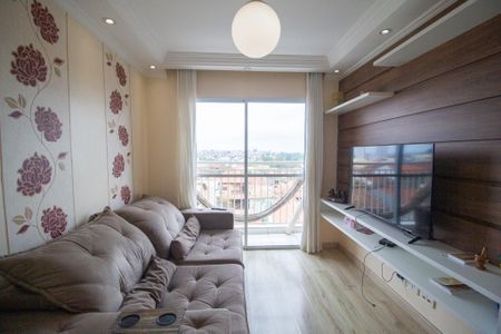 Sala de apartamento para alugar com 2 quartos, 53m² em Jardim Wanel Ville Iv, Sorocaba