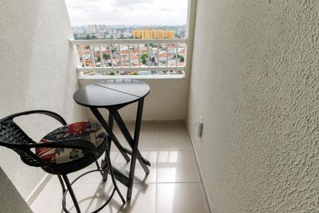 Varanda da Sala de apartamento para alugar com 2 quartos, 30m² em Jardim Monte Kemel, São Paulo