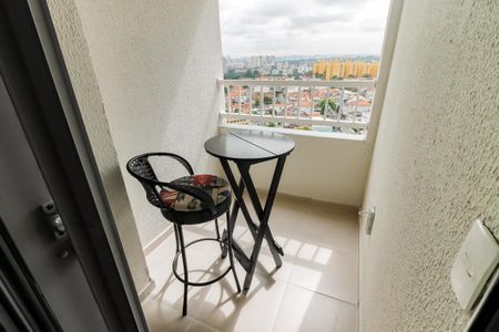 Varanda da Sala de apartamento para alugar com 2 quartos, 30m² em Jardim Monte Kemel, São Paulo
