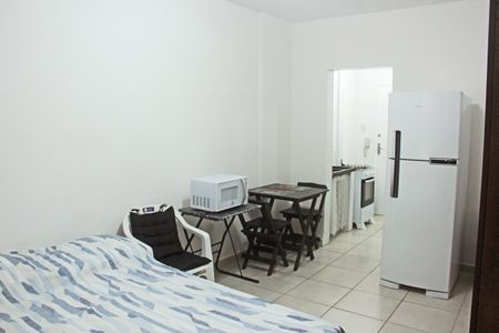 Studio de kitnet/studio para alugar com 1 quarto, 24m² em Ponta da Praia, Santos