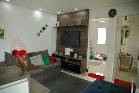 Sala  de apartamento para alugar com 2 quartos, 48m² em Nova Petrópolis, São Bernardo do Campo