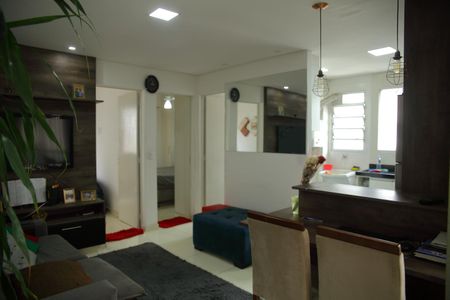 Sala  de apartamento para alugar com 2 quartos, 48m² em Nova Petrópolis, São Bernardo do Campo