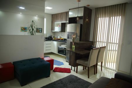 Sala de apartamento para alugar com 2 quartos, 48m² em Nova Petrópolis, São Bernardo do Campo