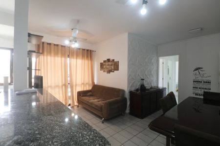 Sala de apartamento para alugar com 2 quartos, 85m² em Jardim Enseada, Guarujá