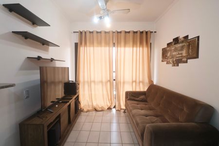 Sala de apartamento para alugar com 2 quartos, 85m² em Jardim Enseada, Guarujá