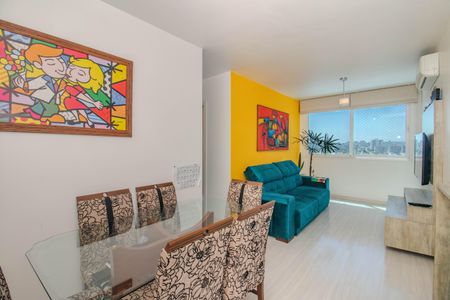 Sala de apartamento à venda com 2 quartos, 59m² em São João, Porto Alegre