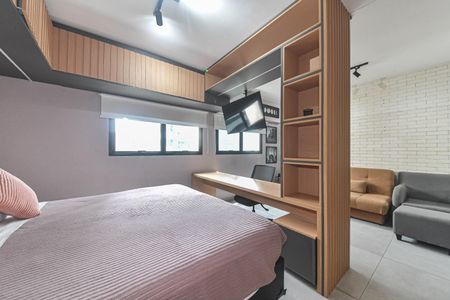 Quarto de apartamento à venda com 1 quarto, 29m² em Itaim Bibi, São Paulo