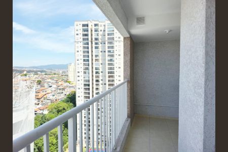 Varanda da Sala de apartamento para alugar com 2 quartos, 44m² em Picanço, Guarulhos