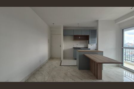 Sala/Cozinha de apartamento para alugar com 2 quartos, 55m² em Utinga, Santo André
