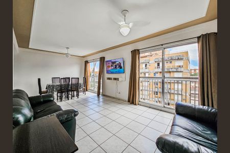 Sala de apartamento para alugar com 3 quartos, 85m² em Embaré, Santos