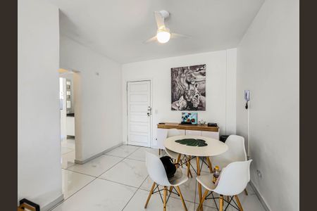 Sala de apartamento para alugar com 1 quarto, 97m² em Ponta da Praia, Santos