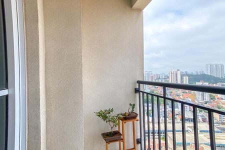 Varanda de apartamento para alugar com 1 quarto, 42m² em Jardim Olavo Bilac, São Bernardo do Campo