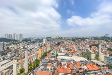 Vista da Varanda de apartamento para alugar com 1 quarto, 42m² em Jardim Olavo Bilac, São Bernardo do Campo