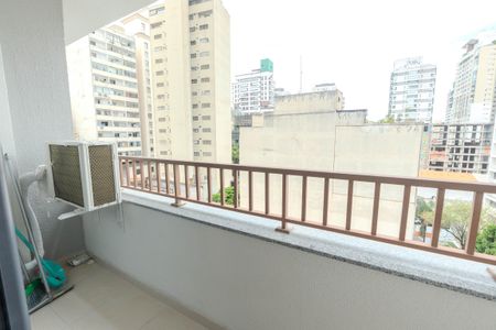 Varanda de kitnet/studio à venda com 1 quarto, 21m² em Consolação, São Paulo